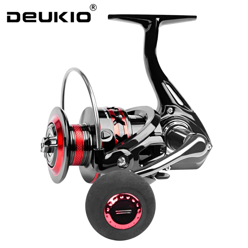 Trolling Reel - DEUKIO 스피닝 낚시릴 2000-7000 메탈 스풀
