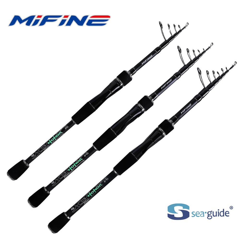 Trolling Reel - MIFINE HONOR 텔레스코픽 락 낚싯대 2.1M