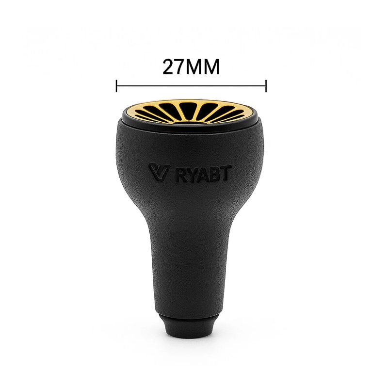 TPE 소재의 검은색 손잡이, 27mm, 시마노 및 다 - Reel Handle 리뷰 및 가격