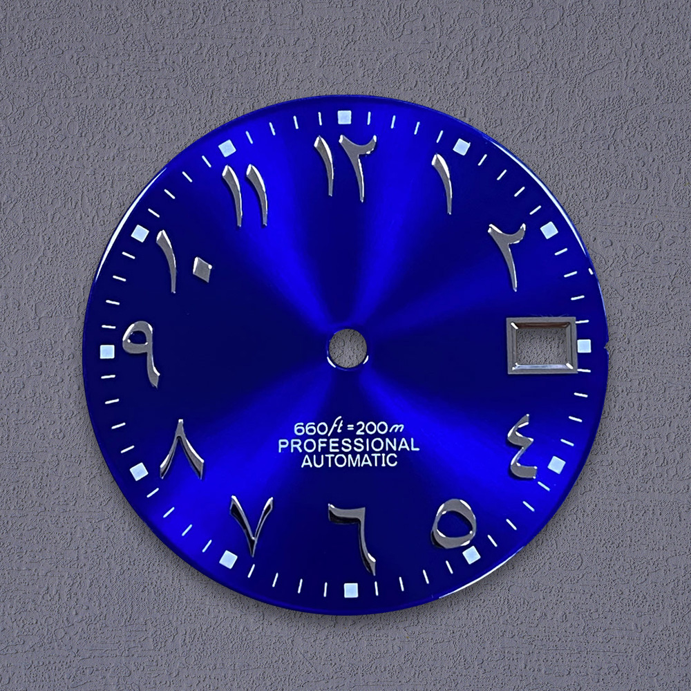 새로운 NH35 다이얼 S 로고 28.5mm 아라비아  - Reel Case 리뷰 및 가격
