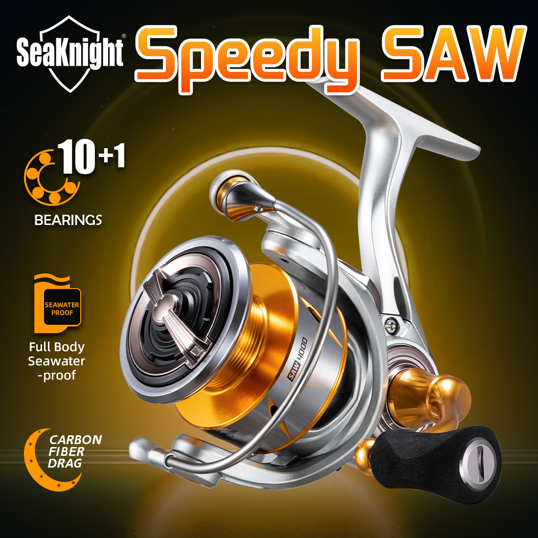 씨나이트 브랜드 스피디 SAW 해수 낚시 스피닝 릴 1 - Daiwa Reel Fuego 리뷰 및 가격