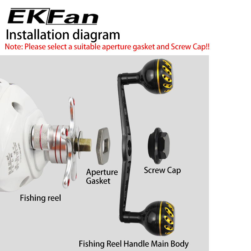 EKfan 130MM 베이트캐스팅 낚시릴 핸들 (A/S - Spincast Reel 리뷰 및 가격
