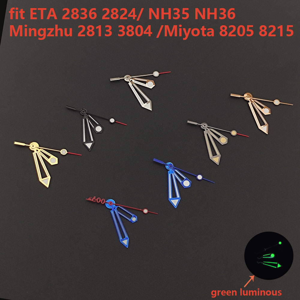 시계 바늘 야광 핸즈 핏 NH35 NH36 ETA 28 - Reel Case 리뷰 및 가격