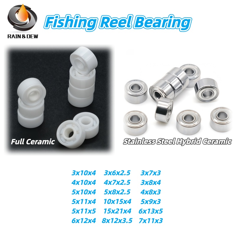 올 세라믹 하이브리드 세라믹 베어링(1/5/10P) 루 - Spinning Reel 리뷰 및 가격